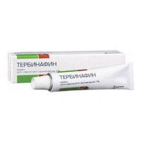 ТЕРБИНАФИН 1% 15Г. КРЕМ Д/НАРУЖ.ПРИМ. ТУБА /ВЕРТЕ/